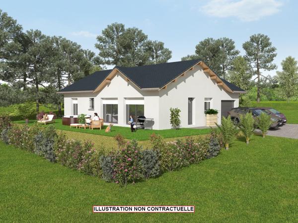 Maison neuve à construire + terrain à Gap 91 m2