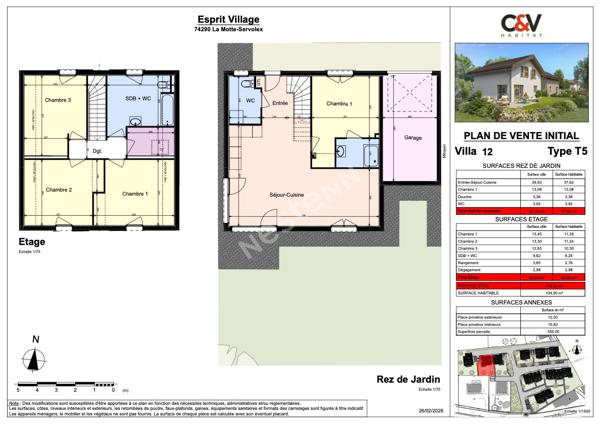 Maison neuve 5 pièces - La Motte-Servolex