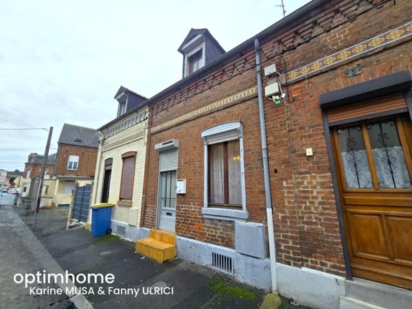 HIRSON (02) - 🏠 Maison 2 chambres avec cour. Idéal investisseurs !