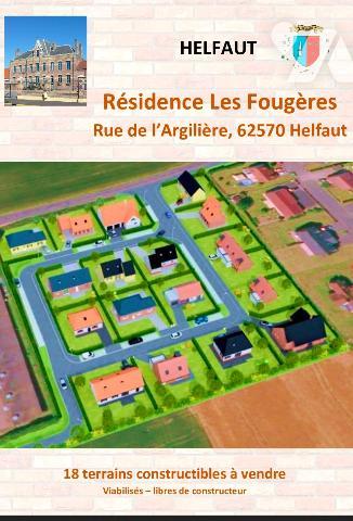 Lotissement sur la commune de Helfaut