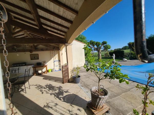 Maison familiale avec piscine, vue dégagée et cadre bucolique – Écoyeux (17770)