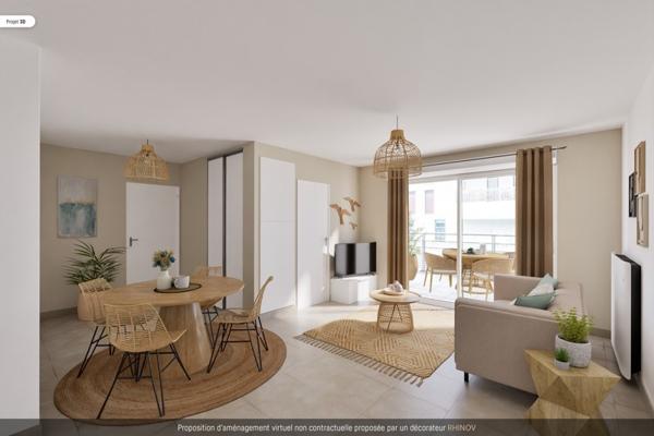 Appartement à vendre |  Capbreton |  3 pièces | 56 m²