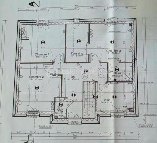 Maison traditionnelle de 117,55 m²
