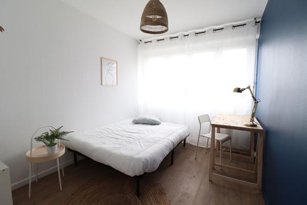 Chambre meublée en colocation Hérouville Saint Clair