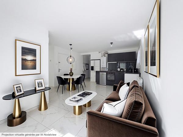 Appartement 3 pièces - 53 m²