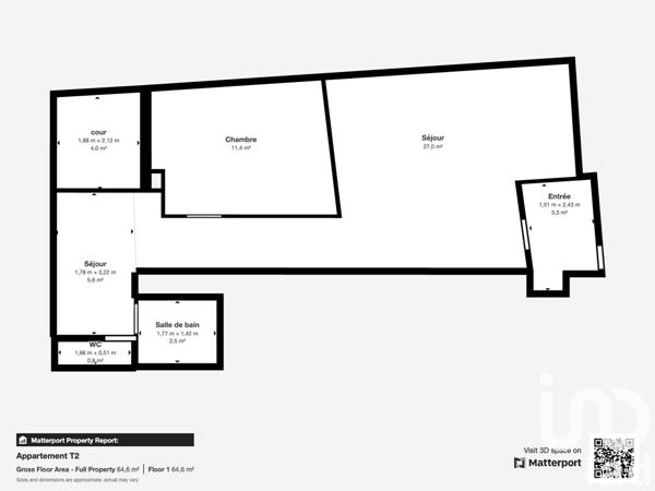 Appartement à vendre 