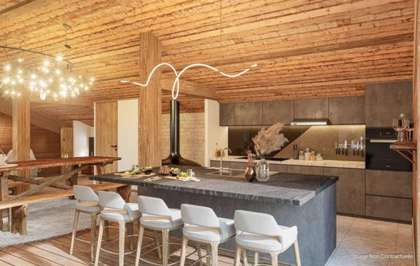 Magnifique T4 Duplex haut standing – 145,56 m², 2 balcons, 2 parkings, Résidence L’Étoile d’Argent à Châtel