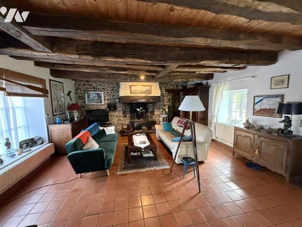 SAINT MALO VENTE EN VIAGER OCCUPE  Maison en pierres jardin clos 