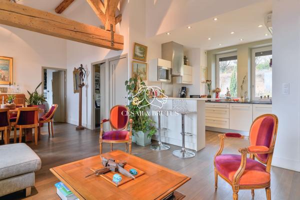Lyon 5 – Fourvière – Appartement de 106,40 m² – 2 chambres – Garage