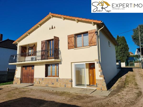 Saint-Éloy-les-Mines (63700) EXCLUSIVITE Maison de 96 m² sur terrain attenant de 1016 m²