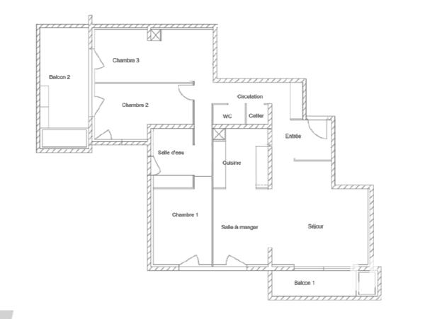 Appartement à vendre 4 pièces 94 m² Bassens