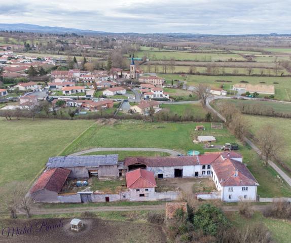 Grande Ferme de 250m2 habitables avec 700m2 de dépendances sur un terrain de 7500m2 proche de Feurs
