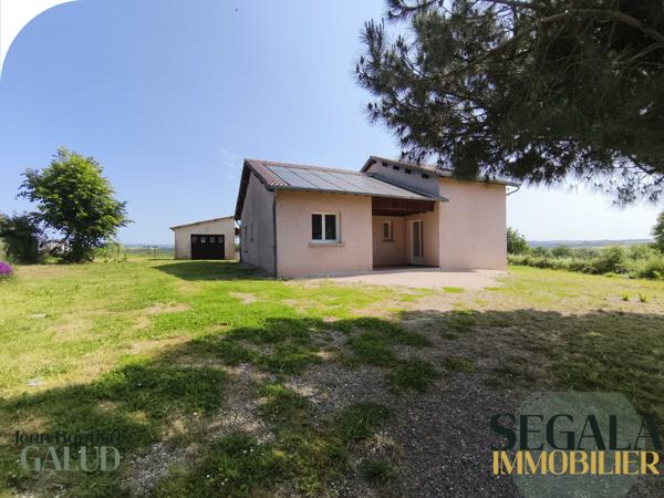 Mirandol-Bourgnounac (81190) MIRANDOL - Maison de plain pied sur 3072 m² de terrain