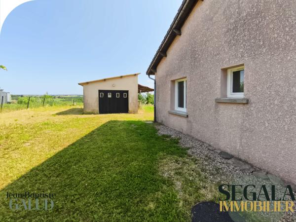 Mirandol-Bourgnounac (81190) MIRANDOL - Maison de plain pied sur 3072 m² de terrain