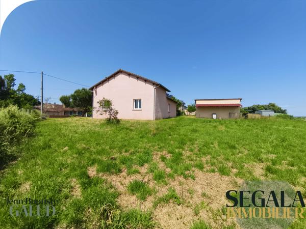 Mirandol-Bourgnounac (81190) MIRANDOL - Maison de plain pied sur 3072 m² de terrain