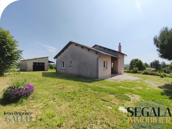 Mirandol-Bourgnounac (81190) MIRANDOL - Maison de plain pied sur 3072 m² de terrain