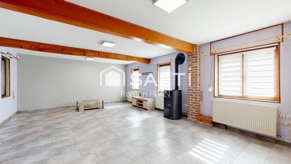 Maison 3 chambres, jardin 250 m², en allée au calme