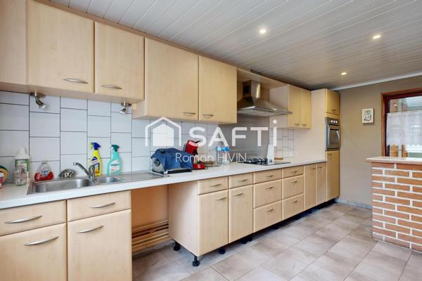 Maison 3 chambres, jardin 250 m², en allée au calme