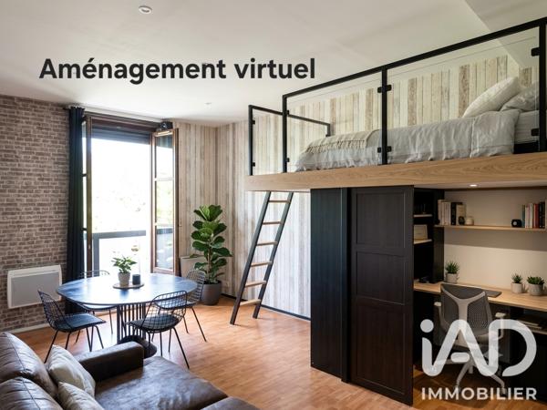 Studio à vendre 25 m² Vaulnaveys-le-Haut