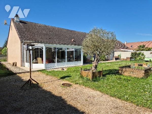 BRAZEY EN PLAINE, pavillon  de plain-pied de 2000 avec terrain de 722 m².