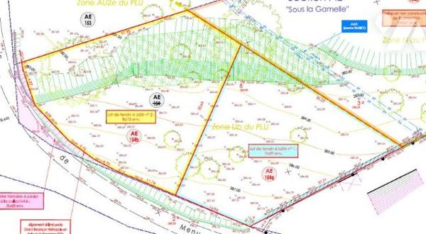 Terrain constructible à CHEMAUDIN ET VAUX (25320)