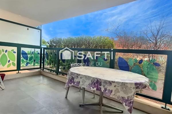 SERIGNAN - APPARTEMENT T2 - 46 M² - TERRASSE ET JARDIN