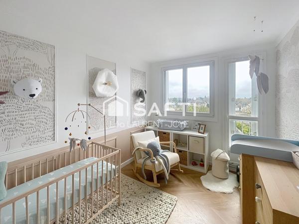 Appartement rénové avec vue panoramique