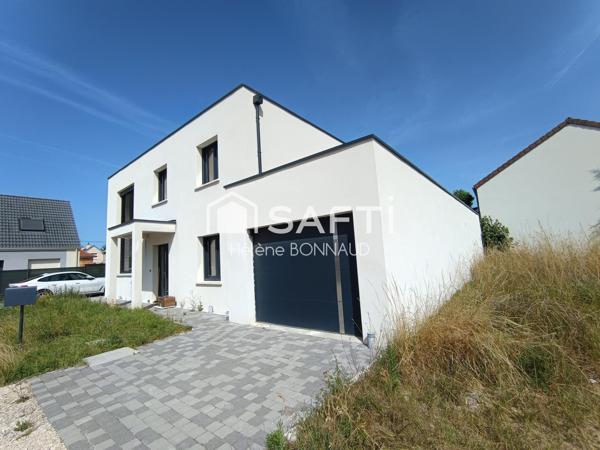 Maison contemporaine - 150m² avec jardin et garage