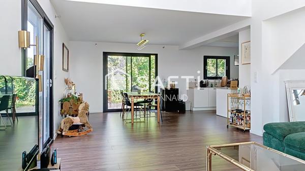 Maison contemporaine - 150m² avec jardin et garage