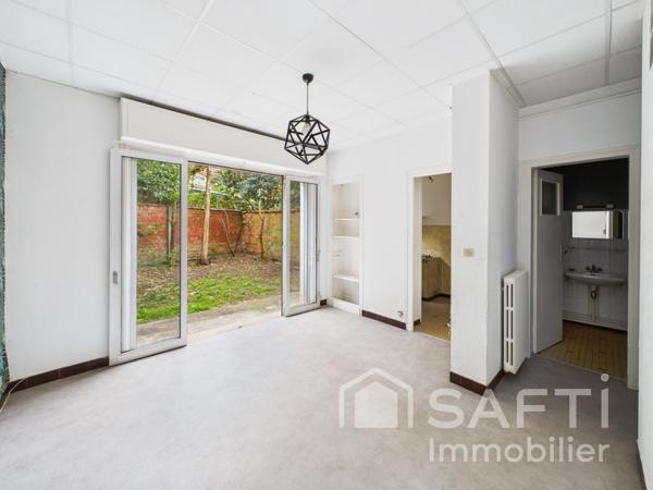 T1 bis avec jardin et cave – Bordeaux Saint-Augustin – 34 m²