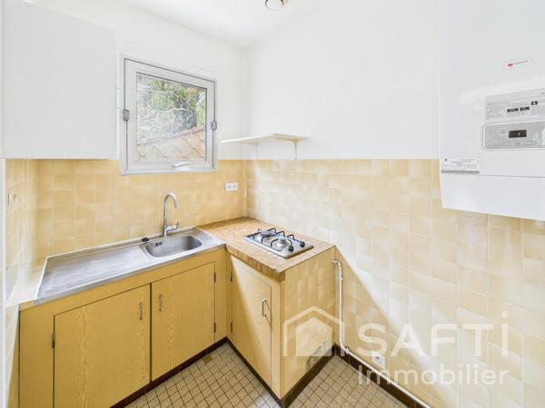 T1 bis avec jardin et cave – Bordeaux Saint-Augustin – 34 m²