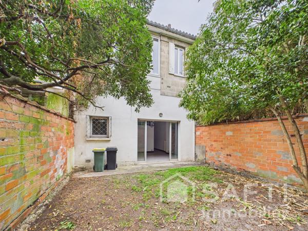 T1 bis avec jardin et cave – Bordeaux Saint-Augustin – 34 m²