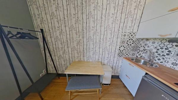 Appartement meublé 1 pièce(s) 14.53 m2