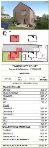Maison 5 pièces neuf en VEFA - PORNICHET