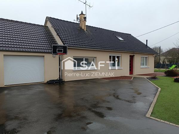 Maison familiale 4 chambres à Arquenay (53170)