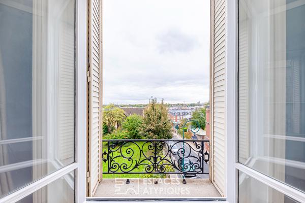 Magnifique duplex et son jardin en plein coeur historique de Pontoise