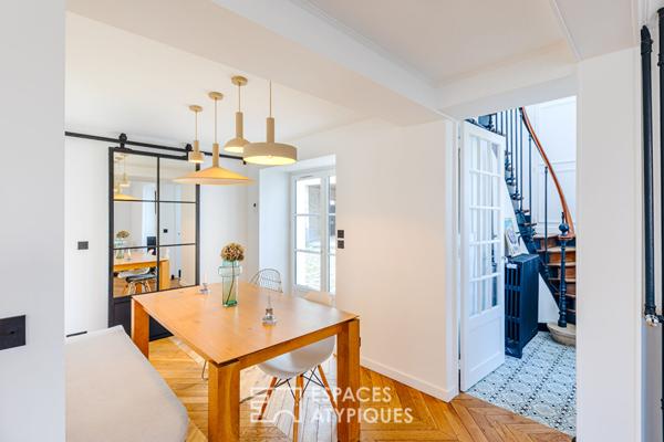 L’Élégance Mansart et son Jardin de pierre ; Coeur Historique de Maule