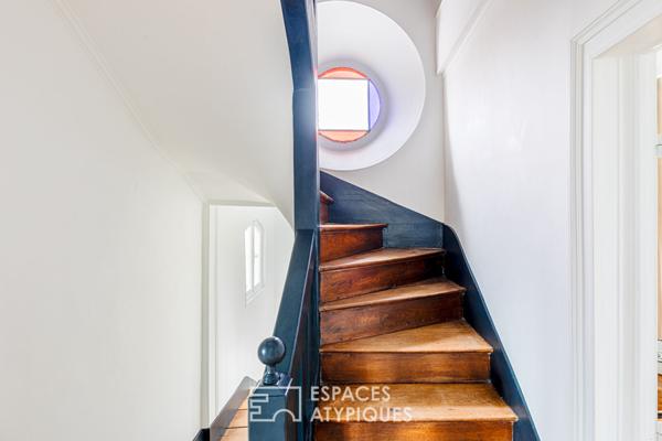 L’Élégance Mansart et son Jardin de pierre ; Coeur Historique de Maule