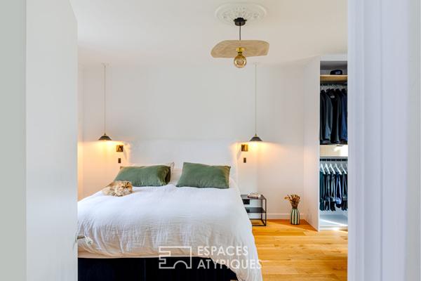 L’Élégance Mansart et son Jardin de pierre ; Coeur Historique de Maule