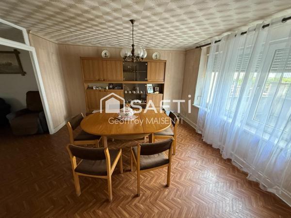 Maison de ville 4 pièces, 2 chambres à rénover