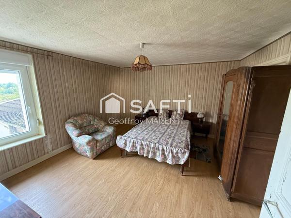 Maison de ville 4 pièces, 2 chambres à rénover