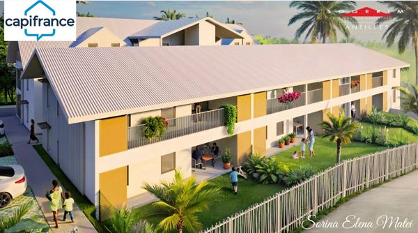 BAIE-MAHAULT –  Appartement T2 avec terrasse