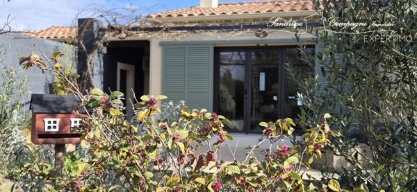 Pernes-les-Fontaines (84210) VILLA T4 PP non mitoyenne, sans travaux, en campagne non isolée vue Ventoux