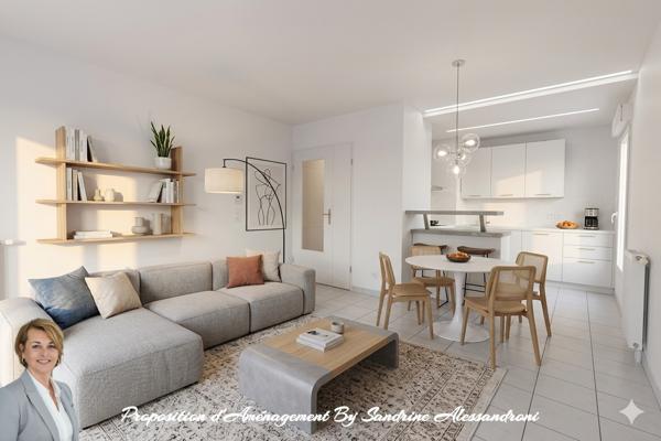 Appartement 2 pièces - 43 m² Exclusivité