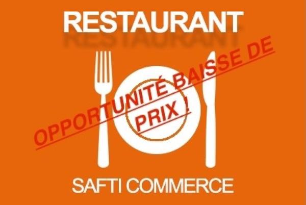 FOND DE COMMERCE RESTAURANT 120M2 + POSSIBILITÉ ACQUISITION MURS