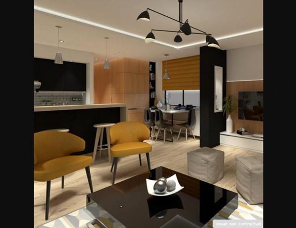 EXCLUSIVITE A 15mn d'EVIAN T3 56 m², balcon avec cellier, 2 stationnements, calme (74500)