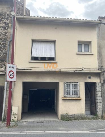 Maison de ville T4 avec garage et jardin