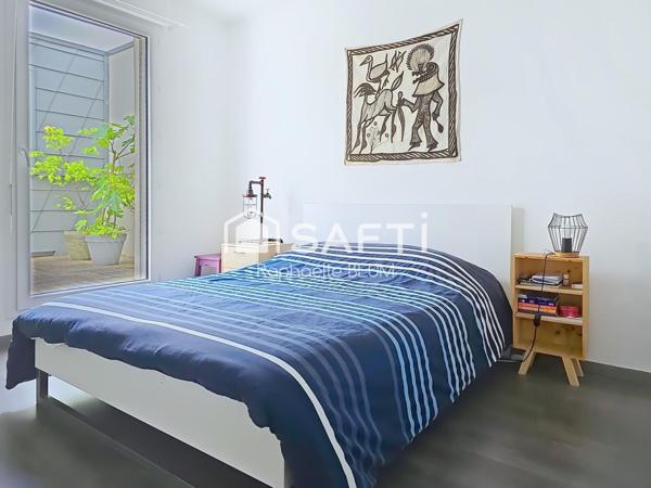 Appartement récent en dernier étage avec terrasses