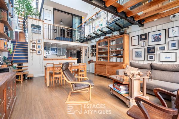Loft en multiplex au sein de l’ancienne manufacture des oeillets
