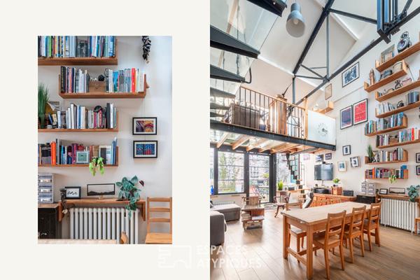 Loft en multiplex au sein de l’ancienne manufacture des oeillets